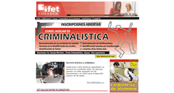 Desktop Screenshot of ifet.com.ar